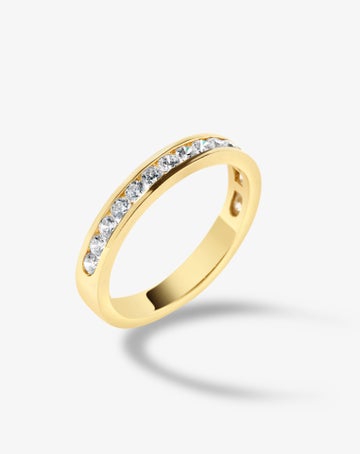 Channel-set Diamond Band