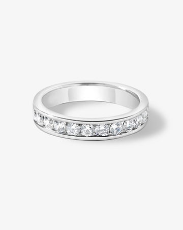 Channel-set Diamond Band