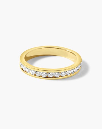 Channel-set Diamond Band