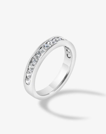 Channel-set Diamond Band